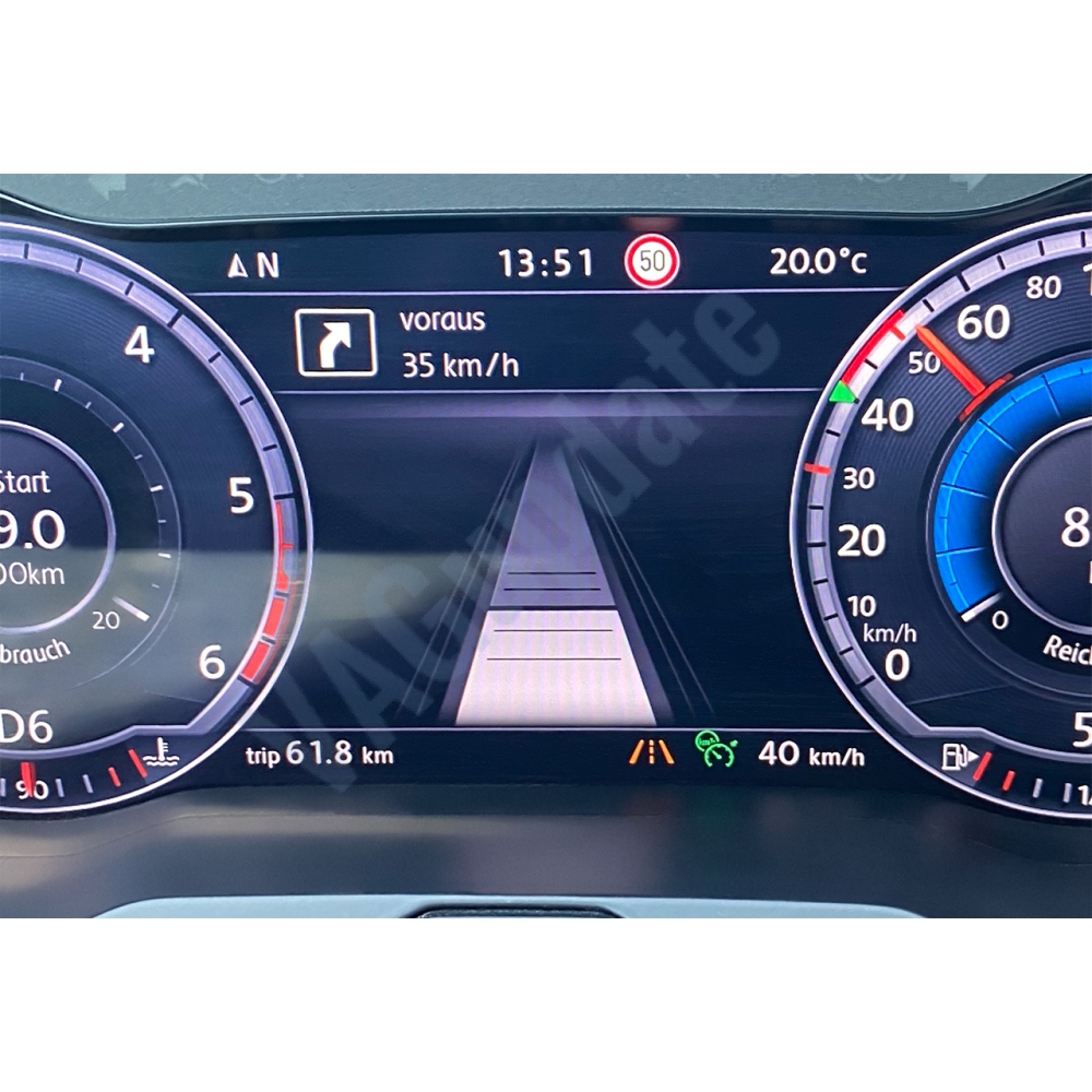 ACC option predictive control MQB